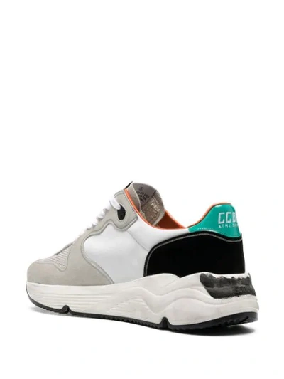 Shop Golden Goose Running Superstar Sneakers In White