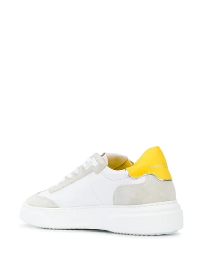 Shop Philippe Model Temple S Sneakers In White