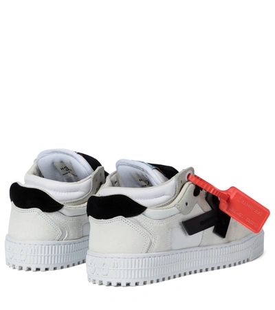 Shop Off-white Off-court 3.0 Leather Sneakers In White