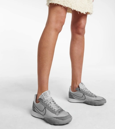 Shop Nike Waffle Racer 2x Sneakers In Grey