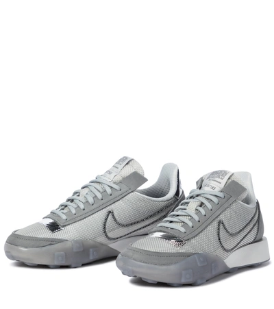 Shop Nike Waffle Racer 2x Sneakers In Grey