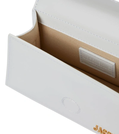 Jacquemus Leather Le Grand Bambino Shoulder Bag In White