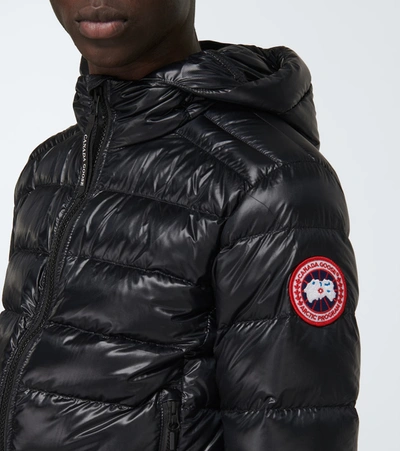 Canada Goose Black Label Crofton Hoodie Jacket Black - Noir In Black