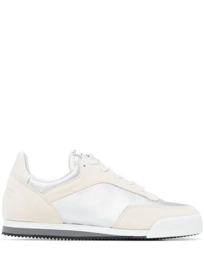 Shop Comme Des Garçons Shirt X Spalwart Pitch Low Top Sneakers In White