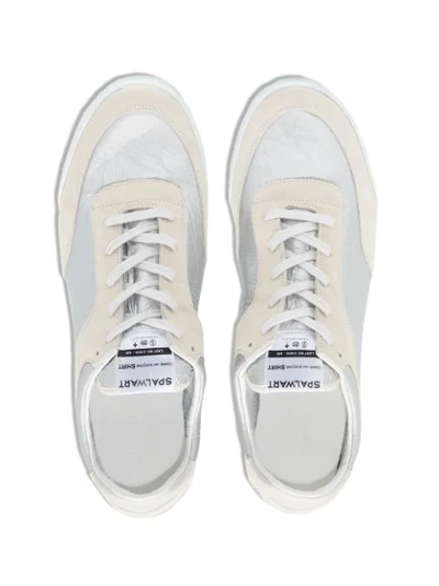 Shop Comme Des Garçons Shirt X Spalwart Pitch Low Top Sneakers In White