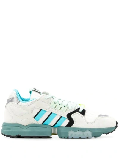 Shop Adidas Originals Zx Torison Sneakers In Grey