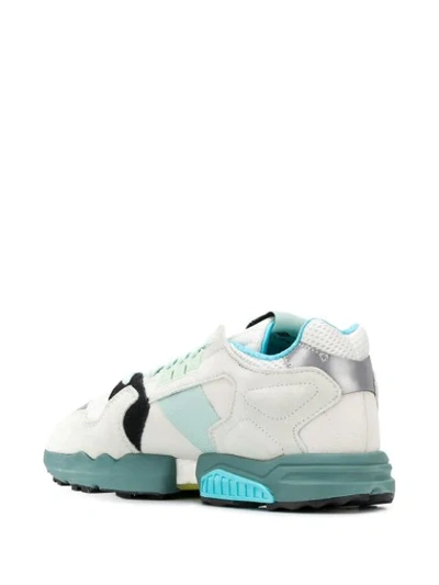 Adidas Originals Zx Torsion Sneakers In Grey Suede And Fabric In Grey