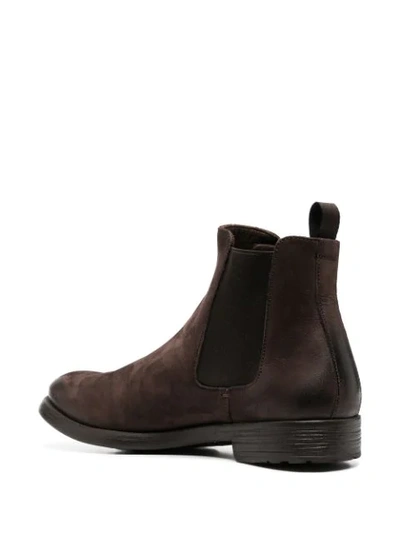 Shop Officine Creative Hive Chelsea Boots In Brown