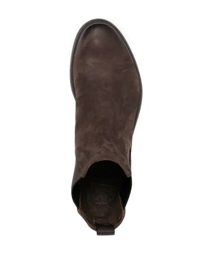 Shop Officine Creative Hive Chelsea Boots In Brown