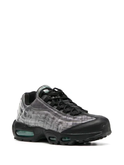 Shop Nike Air Max 95 Dna Trainers In Black