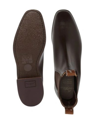 Shop R.m.williams Comfort Craftsman Chelsea Boots In Brown