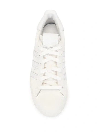 Shop Adidas Originals Superstar Leather Trainers In White
