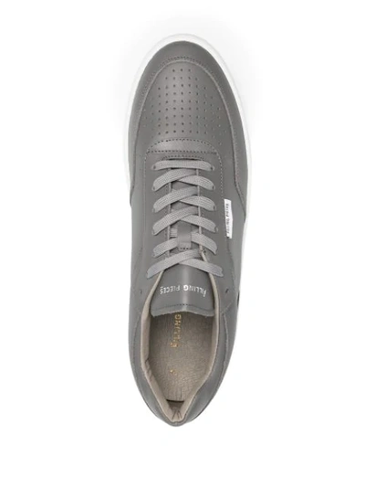 Shop Filling Pieces Spate Ripple Low-top Sneakers In Grey