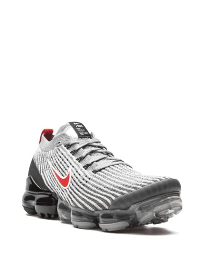 Shop Nike Air Vapormax Flyknit 3 Sneakers In Grey