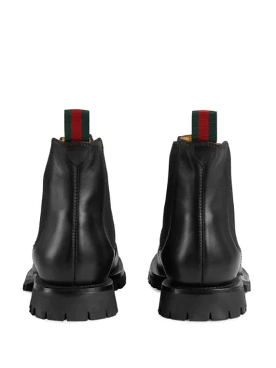 Gucci chelsea hot sale boots men