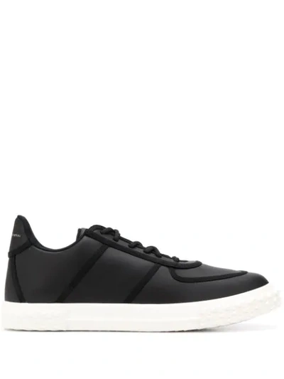 Shop Giuseppe Zanotti Low-top Sneakers In Black