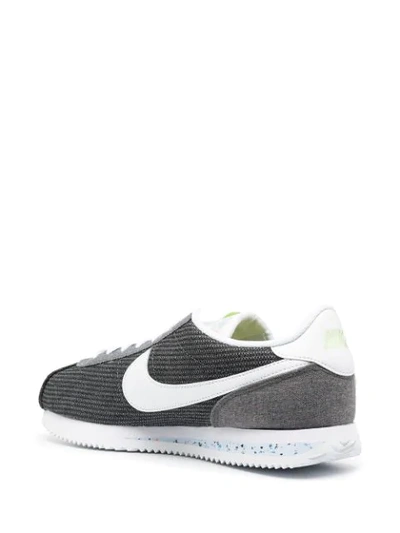 Nike Cortez Recycled Canvas Sneakers In Gray-grey | ModeSens