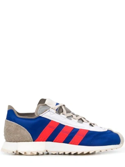 Shop Adidas Originals Sl 7600 Low-top Sneakers In Blue