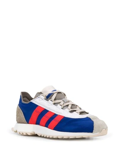 Shop Adidas Originals Sl 7600 Low-top Sneakers In Blue