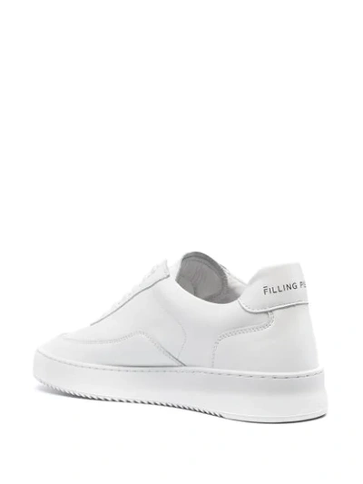 Shop Filling Pieces Mondo 2.0 Ripple Low-top Sneakers In White