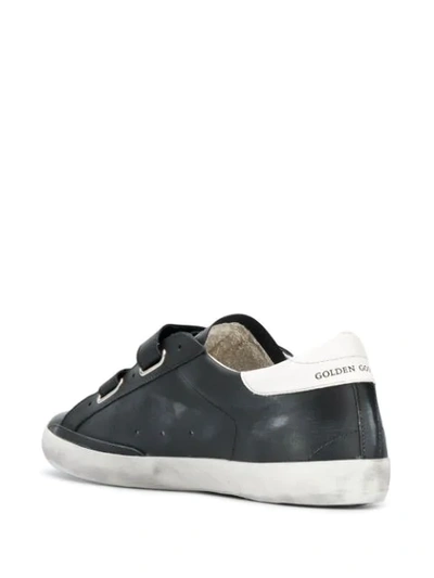 Shop Golden Goose Old School Sneakers In Black