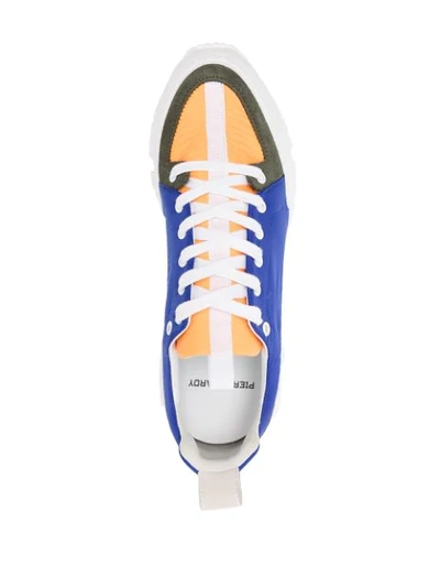 Shop Pierre Hardy Street Life Sneakers In Multicolour