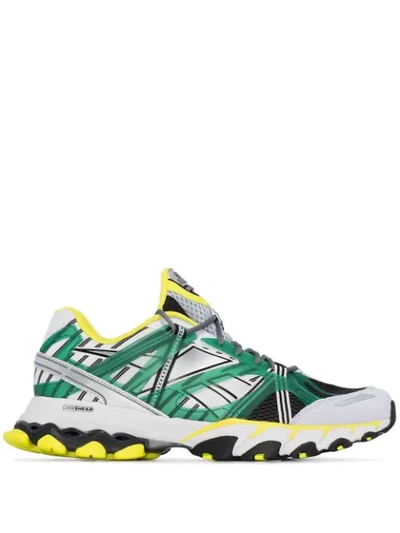 Shop Reebok Dmx Trail Shadow Sneakers In Green