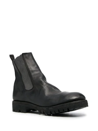 Shop Guidi Chelsea Ankle Boots In Black