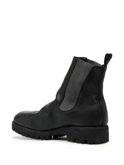 Shop Guidi Chelsea Ankle Boots In Black