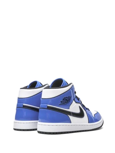 Shop Jordan Air  1 Mid Se "signal Blue" Sneakers