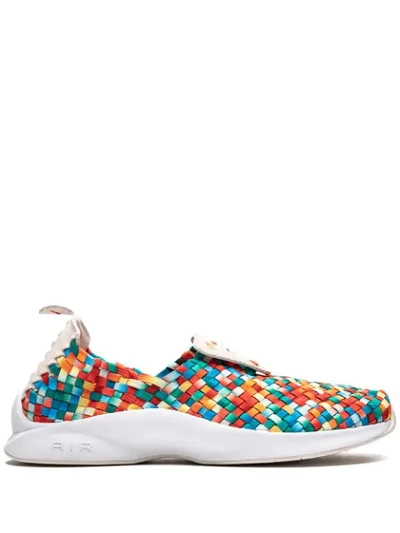 Shop Nike Air Woven Prm Sneakers In Red