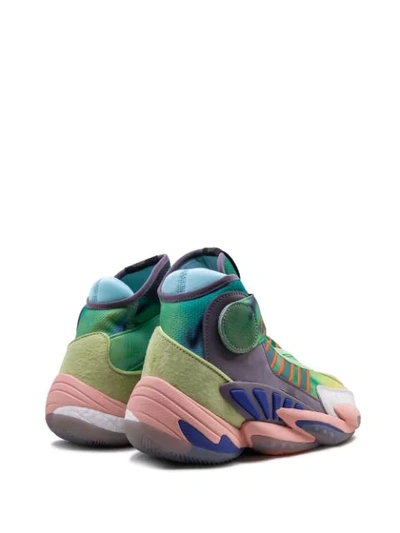 Adidas Originals By Pharrell Williams X Pharrell Williams 0 To 60 Stmt “multicolor” Sneakers In Yellow