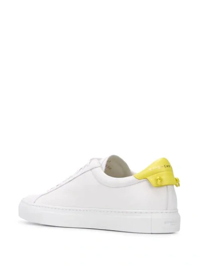 Shop Givenchy Contrast Heel Low-top Sneakers In White