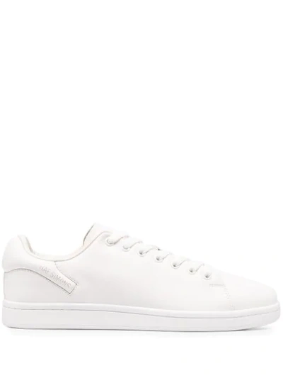 Shop Raf Simons Low-top Sneakers In White