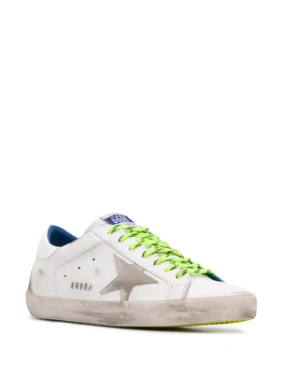 Shop Golden Goose Superstar Sneakers In White