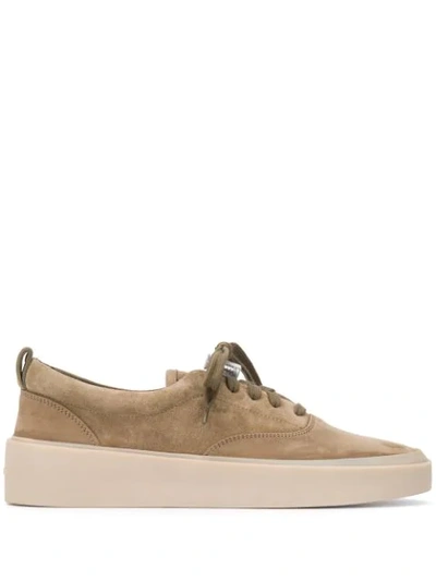 Shop Fear Of God Sun Toggle-lace Trainers In Green