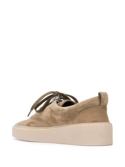 Shop Fear Of God Sun Toggle-lace Trainers In Green