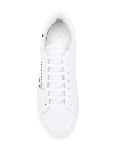 Shop Dsquared2 New Tennis Low-top Sneakers In White