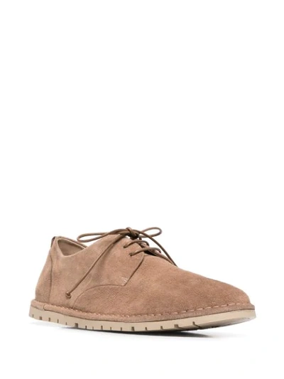 Marsèll Smooth Lace-up Derby Shoes In Brown