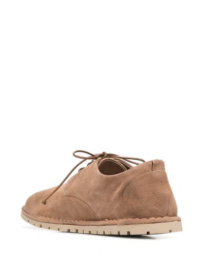 Marsèll Smooth Lace-up Derby Shoes In Brown