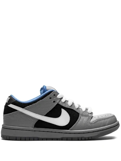 Shop Nike Dunk Low Premium Sb Sneakers In Grey
