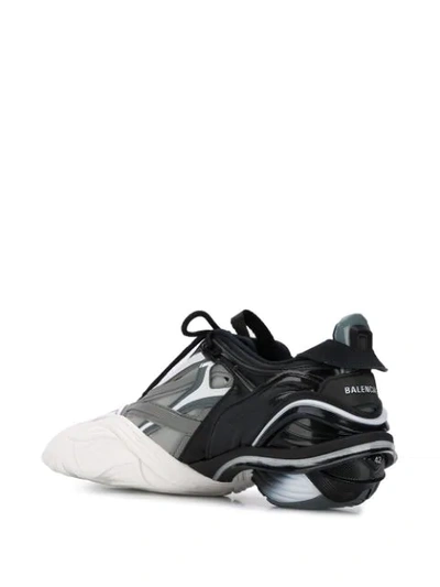 Shop Balenciaga Tyrex Sneakers In White