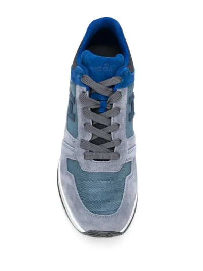 Shop Hogan H321 Low-top Sneakers In Blue