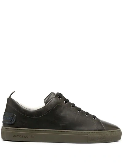 Shop Jacob Cohen Garrett Low-top Sneakers In Black