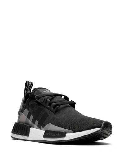 Shop Adidas Originals Nmd R1 Sneakers In Black