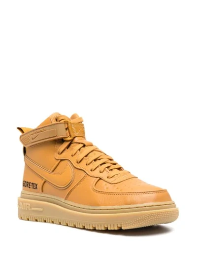 Shop Nike Air Force 1 Gtx Sneaker Boots In Neutrals