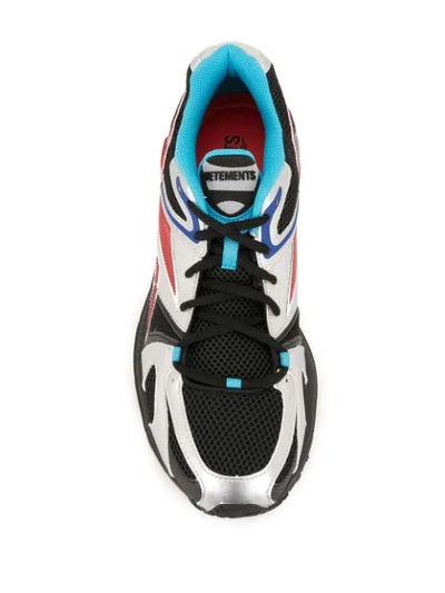 Shop Vetements X Reebok Low-top Sneakers In Multicolour