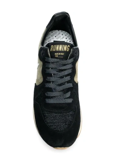 Shop Golden Goose Running Sneakers In Black