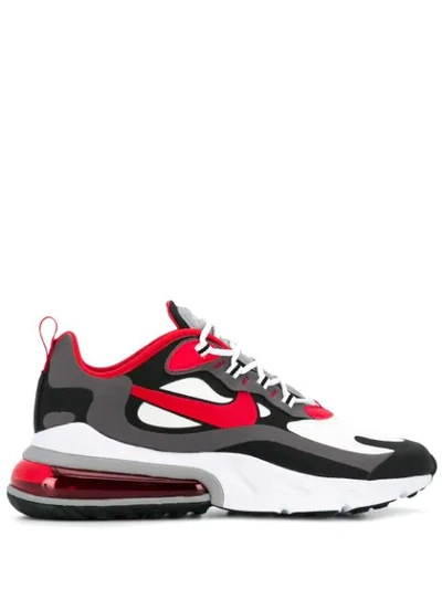 Nike Air Max 270 React sneakers in black/red