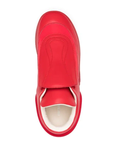 Shop Raf Simons Antei Low-top Sneakers In Red